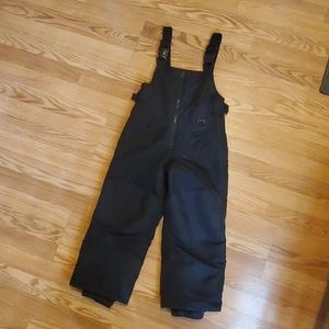 Kids Black snow pants